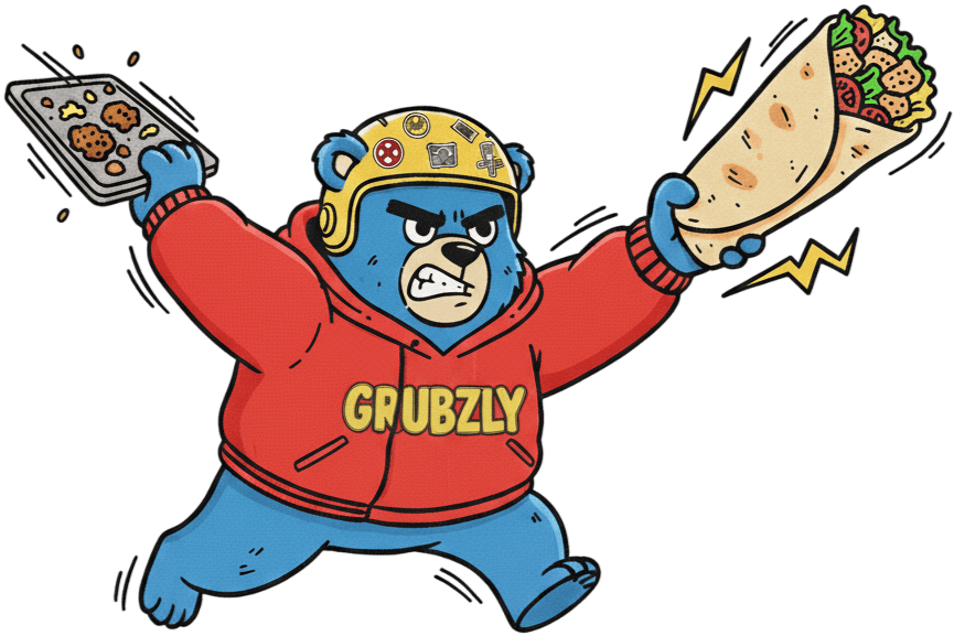 Grubzly Mascot